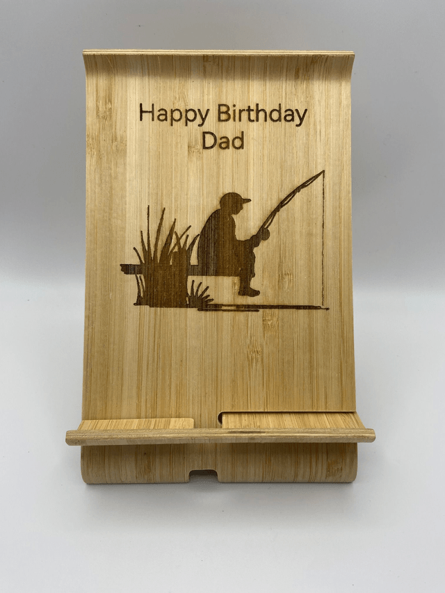 BAMBOO PHONE STAND 