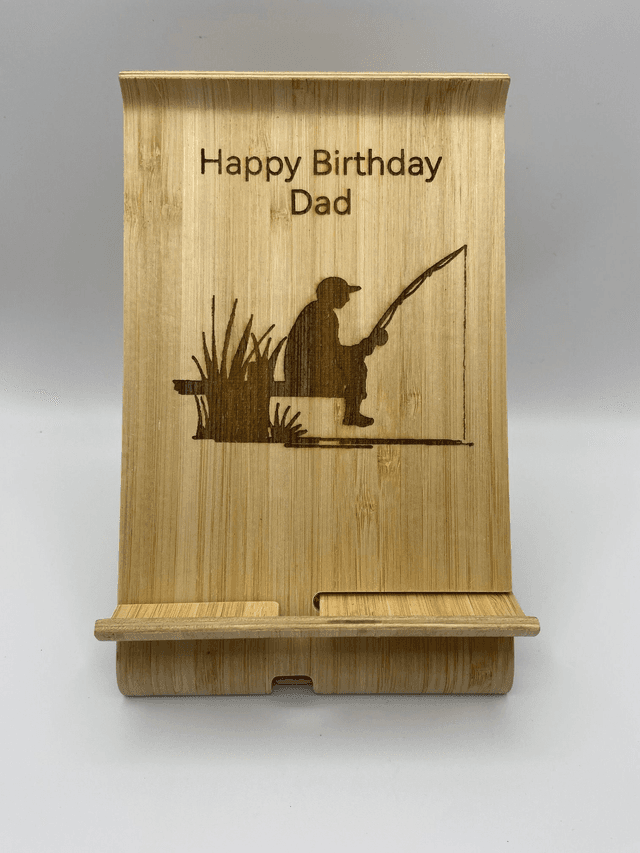 BAMBOO PHONE STAND 