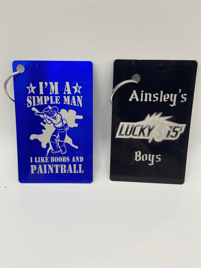 PERSONALISED ALUMINIUM KIT BAG &amp; LUGGAGE TAGS 